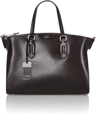 Lauren Ralph Lauren Tate black medium satchel bag