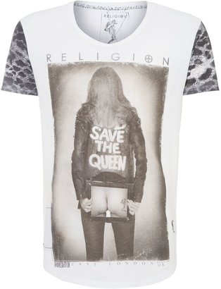 Religion Men's God save the queen t shirt