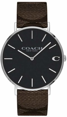 Coach - Men's Multi-Coloured 'Charles' Analogue Strap Watch