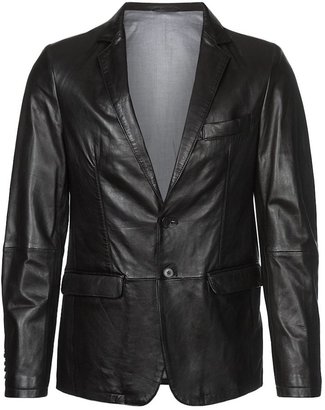 Karl Lagerfeld Paris LAGERFELD Leather jacket schwarz