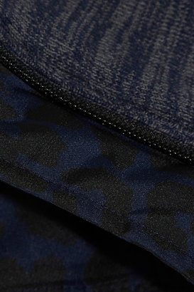 adidas by Stella McCartney WS leopard-print CLIMAPROOF® storm ski jacket