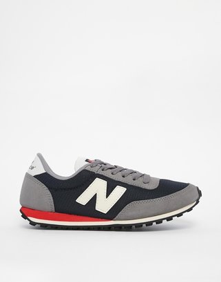 B.young New Balance 410 Suede/Mesh Grey Trainers