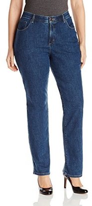 Lee Women's Plus-Size Comfort Fit Brandi Barely Bootcut Jean