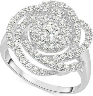 Wrapped in Love Wrapped in Love Diamond Ring, 14k White Gold Diamond Pave Knot Ring (1 ct. t.w.), Created for
