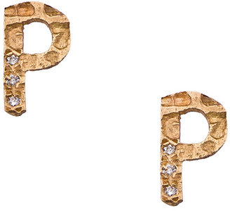 Page Sargisson Gold Initial Earring
