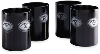 Jonathan Adler Muse Eye Glass Tumblers - Set of 4