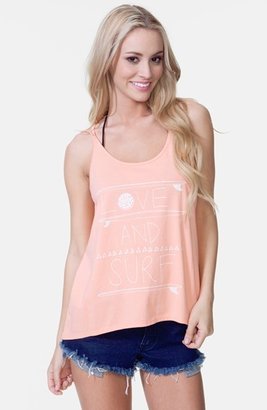 Rip Curl 'Mantra' Graphic Strappy Tank (Juniors)