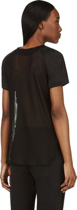 Surface to Air Black Striped Back Yuni V1 T-Shirt