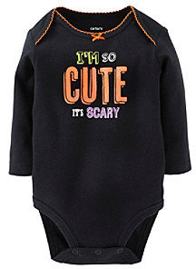 Carter's Baby Girls' So Cute It's Scary Bodysuit