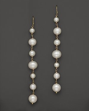 Bloomingdale's Cultured Freshwater Pearl Drop Earrings