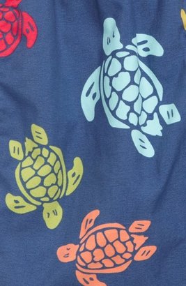 Vilebrequin 'Jim' Turtle Print Swim Trunks (Little Boys)