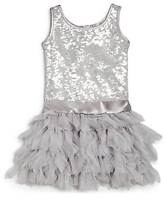 Biscotti Toddler's & Little Girl's Sequined Tulle Dress