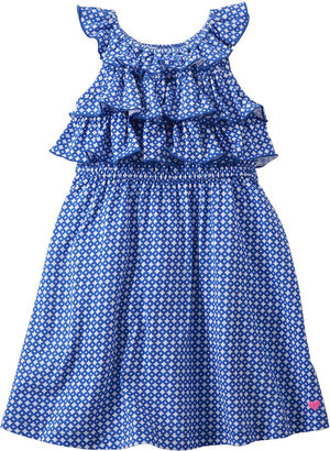 Carter's Ruffled Geometric Print Dress - Girls 5-6x