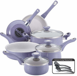 Farberware New Traditions 12-pc. Speckled Aluminum Nonstick Cookware Set