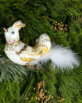 Jay Strongwater Exotic Bird Clip Ornament