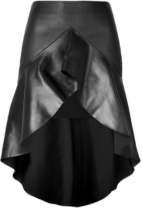 Jitrois Leather Caly Skirt