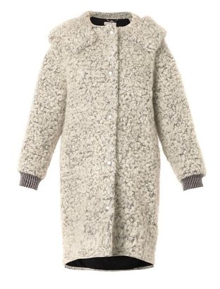 Stella McCartney Clara mohair and wool-blend bouclé coat