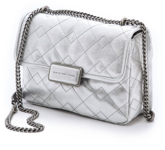 Marc by Marc Jacobs Quilted Metallic Rebel 24 Bag