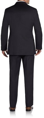 Tommy Hilfiger Trim-Fit Striped Worsted Wool Suit