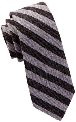 Band Of Outsiders Two-Tone Striped Wool Blend Tie