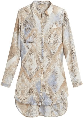 Chico's Printed Woven Shirt
