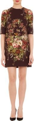 Dolce & Gabbana Floral-Print Shift Dress