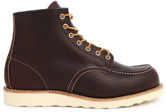 Red Wing Shoes Moc Toe Heritage Work Brown Boots