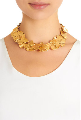Aurélie Bidermann Gold Tangerine Collar