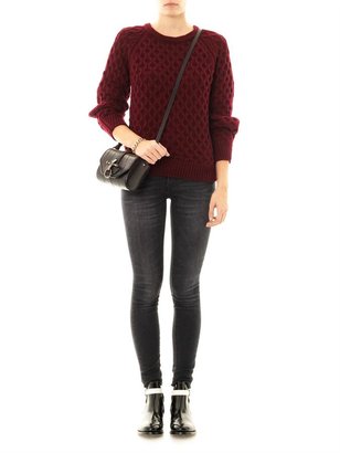Isabel Marant Noreen textured-knit sweater