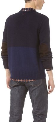 Apolis Alpaca Sweater with Elbow Patches