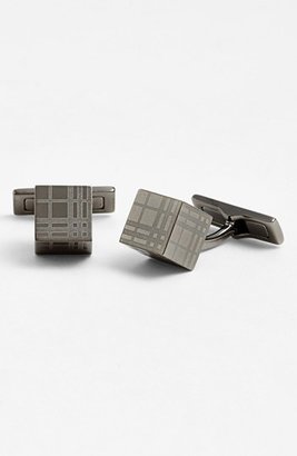 Burberry Check Cuff Links