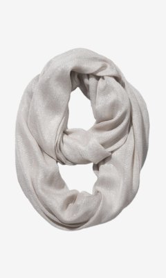 Express Shimmering Infinity Scarf