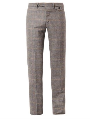 Michael Bastian Glen plaid-check wool trousers