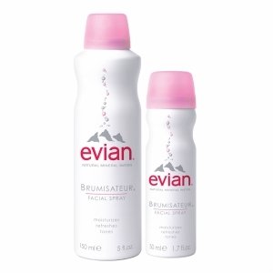 Evian Spray Brumisateur Mineral Water + Travel-Size
