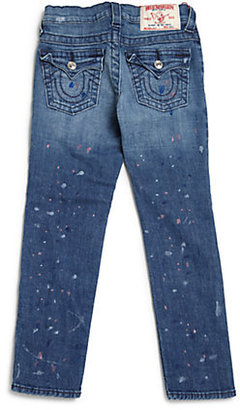 True Religion Toddler's & Little Girl's Julie Dream Cake Splatter Skinny Jeans