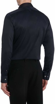 T.M.Lewin Men's Plain Slim Fit Long Sleeve Classic Collar Shirt