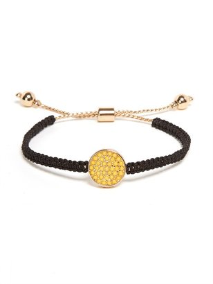BaubleBar Black and Yellow Pop Wrap