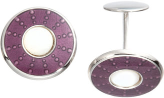 Barneys New York Mother of Pearl Bubble Cufflinks