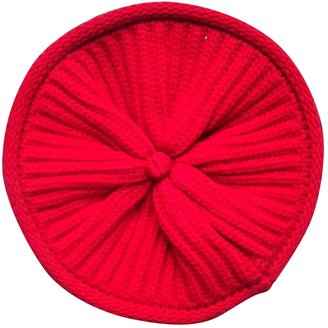 Sonia Rykiel Red Wool Hat