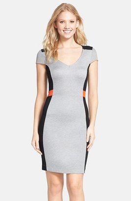 French Connection 'Manhattan' Colorblock Sheath Dress