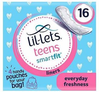 Lil-lets Lillets teens Liners 16 pack