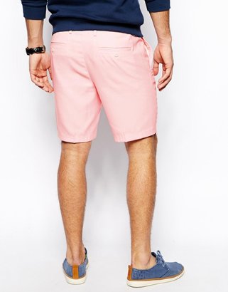 ASOS Slim Fit Shorts In Oxford