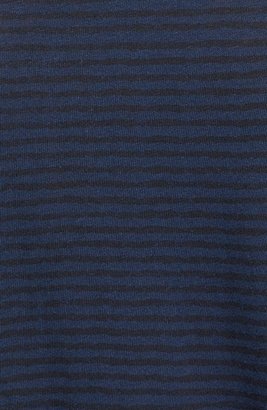 7 For All Mankind Stripe Long Sleeve Cotton Henley
