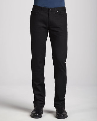 Lanvin Slim-Fit Denim Jeans, Black