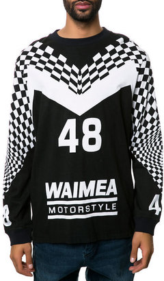 Waimea The Motostyle LS T-shirt in Black