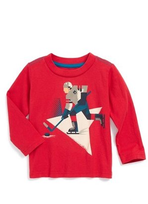 Tea Collection 'Eishockey' Long Sleeve T-Shirt (Baby Boys)