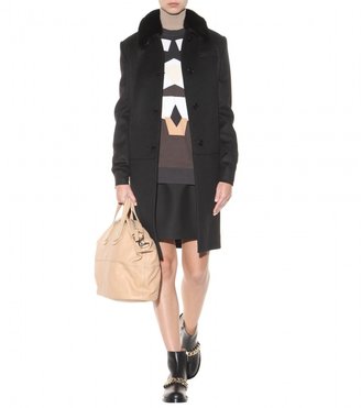 Givenchy Wool coat with mink collar
