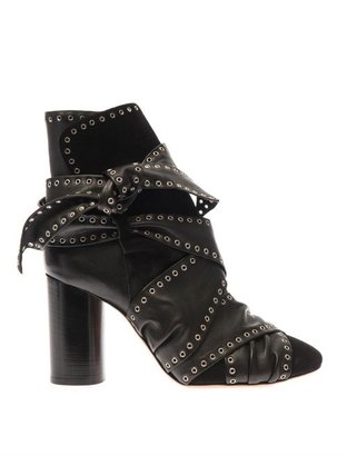 Isabel Marant Aubrey leather ankle boots