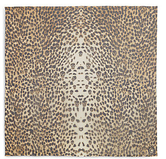 Alexander McQueen Silk Leopard Scarf