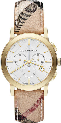 Burberry BU9752 The City gold-toned stainless steel watch